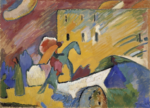 Improvisation III Improvvisazione III 1909 © Centre Pompidou MNAM CCI Adam Rzepka Dist. RMN GP © Vassily Kandinsky Vassily Kandinsky, tutti i colori dello spirito. Dal Centre Pompidou al Palazzo Reale di Milano