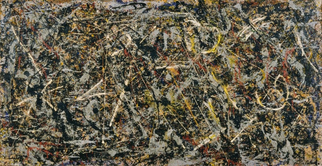 Pietre Dure, ma anche pittura contemporanea. All’Opificio di Firenze parte il restauro di un Pollock della Collezione Guggenheim di Venezia: ecco le immagini