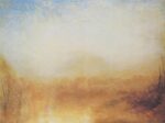 Joseph Mallord William Turner Paesaggio con fiume e montagne in lontananza 1840 1850 circa oilo su tela cm 92 x 122.5 Liverpool Liverpool Museums Walker Art Gallery La storia del paesaggio secondo Goldin