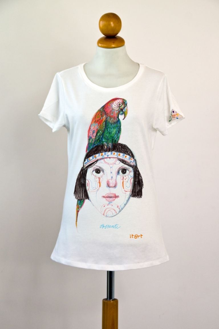 Possenti donna dav Lo spirito ecologico di It@rt. Il progetto di t-shirt d’artista lancia una linea insieme al WWF. E invita Emilio Isgrò. In sostegno dell’Amazzonia
