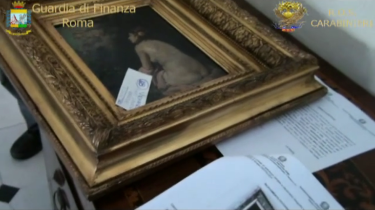 Sequestro in casa Diotallevi Roma 1 Il museo in casa del boss. Da Giacomo Balla a Mario Schifano, Finanza e Carabinieri sequestrano la ricca collezione di Ernesto Diotallevi, uno dei capi storici della banda della Magliana