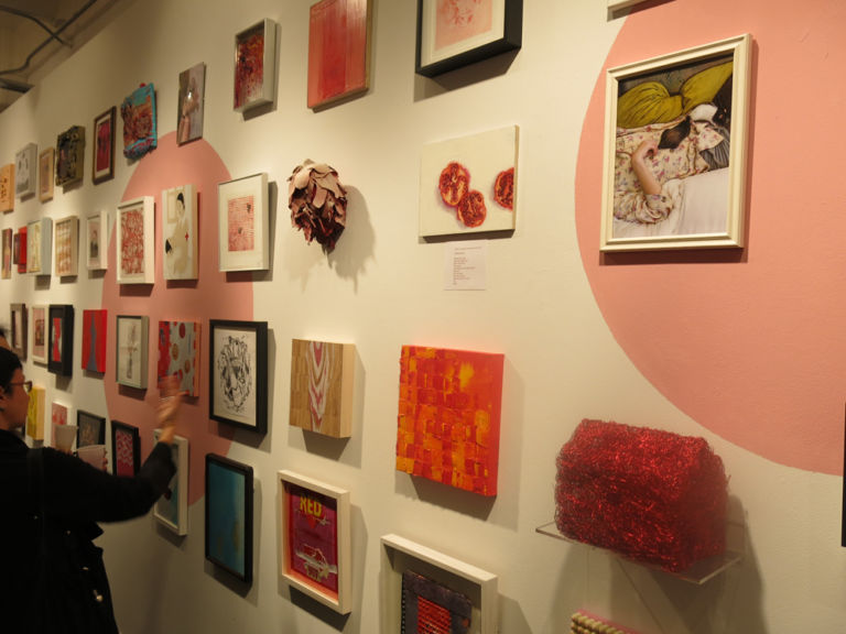 The RedPink Show @ Air Gallery I I Magnifici 9 New York. Dumbo
