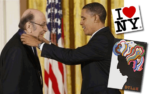 milton glaser receives award from obama1 Il nuovo logo per Firenze? I commenti (negativi) di Milton Glaser