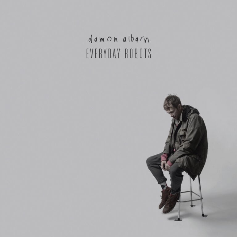 Aitor Throup Damon Albarn Everyday Robots Cover Album Damon Albarn like a robot