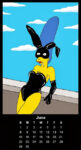 Homer and Marge Simpson Helmut Newton Erotic Iconic Shots Celebrate 25 years The Simpsons Calendar 2014 June Art Cartoon Satire Fashion Luxury Humor Chic by aleXsandro Palombo I Simpson in chiave fashion: aleXsandro Palombo si sipira a Helmut Newton per reinventare i mitici cartoon. Ed ecco il calendario Humor Chic 2014