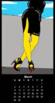 Homer and Marge Simpson Helmut Newton Erotic Iconic Shots Celebrate 25 years The Simpsons Calendar 2014 March Art Cartoon Satire Fashion Luxury Humor Chic by aleXsandro Palombo I Simpson in chiave fashion: aleXsandro Palombo si sipira a Helmut Newton per reinventare i mitici cartoon. Ed ecco il calendario Humor Chic 2014