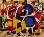 Léger Curtain design for the ballet Skating Rink Tutto il 2014 dei Musei Civici di Venezia. Panza di Biumo, fotografia, ceramica, fino a Fernand Leger. Pronte importanti partnership e interventi mirati, mentre il 2013 chiude in attivo