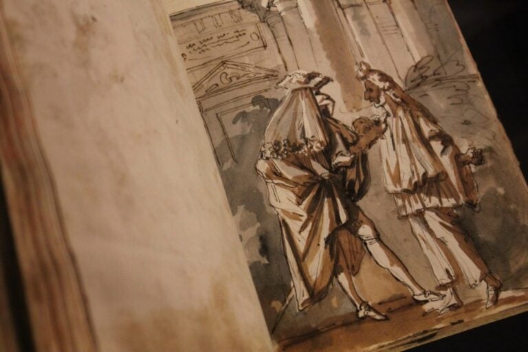 Roma en el bolsillo. Cuadernos de dibujo y aprendizaje artístico en el siglo XVIII Madrid Museo Nacional del Prado 2 Roma in tasca. In mostra al Prado