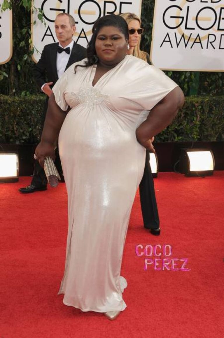 golden globes 2014 gabourey sidibe red carpet oPt Ancora sui Golden Globes. Ecco le meglio e peggio vestite del red carpet a Los Angeles, nell’edizione del trionfo di Paolo Sorrentino