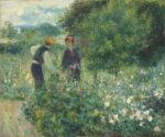 renoir cogliendo fiori Da Washington a Roma, piccole perle di Impressionismo