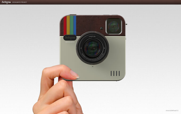 02 Socialmatic Polaroid Socialmatic Camera. Innovazione nostalgica