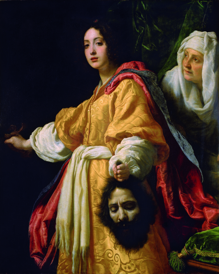 Cristofano Allori Giuditta con la testa di Oloferne 1615 1617 ca. Galleria Palatina di Palazzo Pitti di Firenze La grande pittura italiana in trasferta. A Budapest