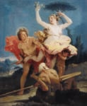 Giovanni Battista Tiepolo Apollo e Dafne 1741 ca. Musée du Louvre di Parigi La grande pittura italiana in trasferta. A Budapest