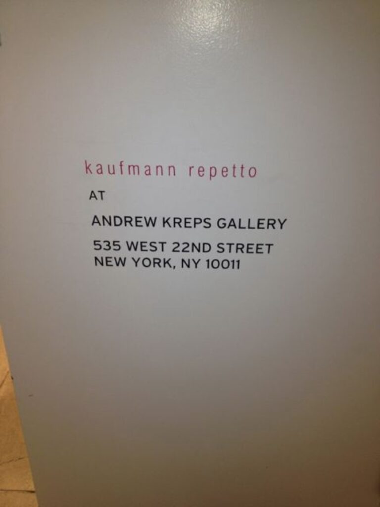 Judith Hopf KaufmannRepetto @ Andrew Kreps Gallery New York 4 Kaufmann/Repetto NY reloaded. Immagini dall’opening della personale di Judith Hopf a Chelsea, per un project space che diviene sempre più permanente…
