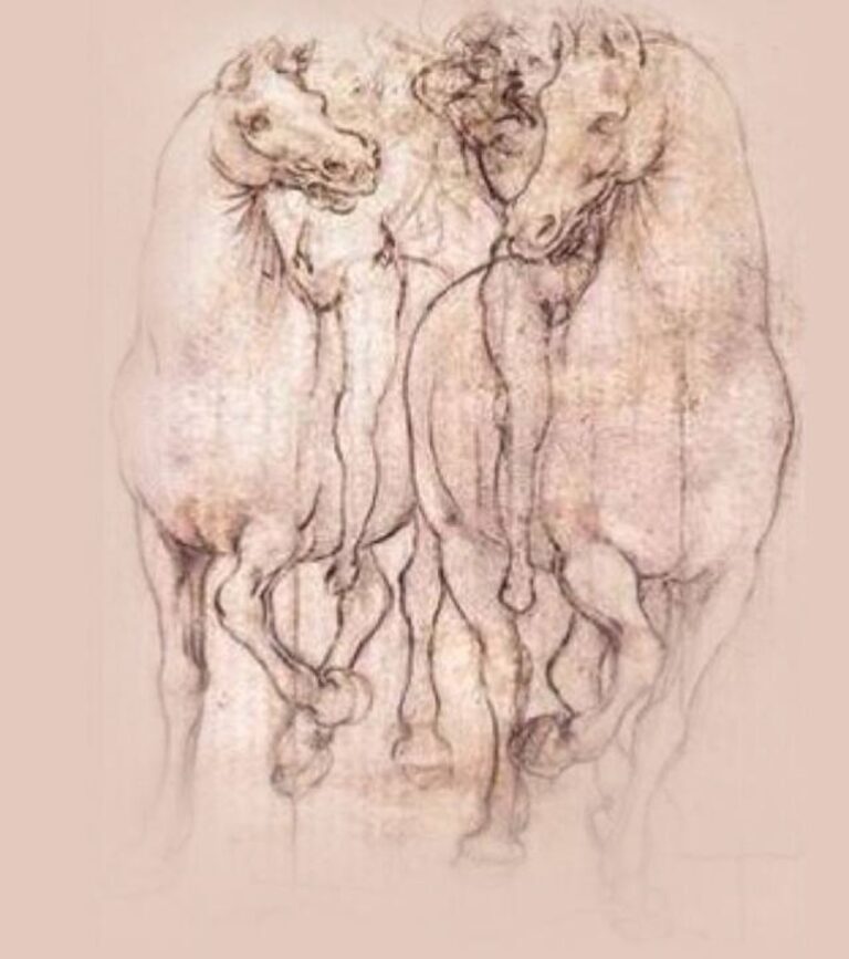 Leonardo da Vinci In Cina è l’Anno del Cavallo, e l’omaggio lo facciamo con opere d’arte di ispirazione equina. Le segnalazioni ci arrivano direttamente dai lettori…