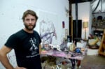 Overall winner of the Prudential Eye Awards painter Ben Quilty in his studio in Australia photo by Andre Deborde courtesy the artist and Prudential Eye Awards. Prudential Eye Awards. L’occhio dell’Asia