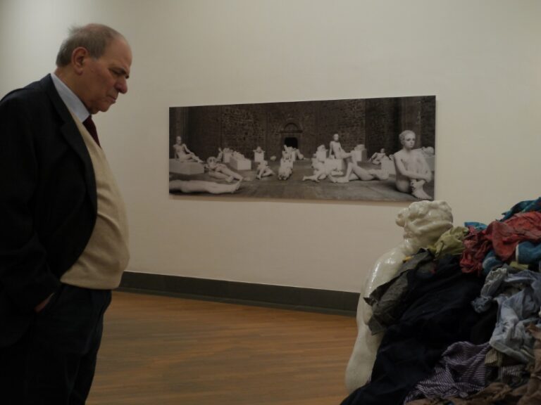 P1240665 800x600 Bergamo tra antico e contemporaneo: fotogallery dalla opening night che ha visto Ferrario Frères protagonista all’Ex Oratorio di San Lupo. Mentre Giacinto Di Pietrantonio, alla GAMeC, tira fuori i gioielli di famiglia...