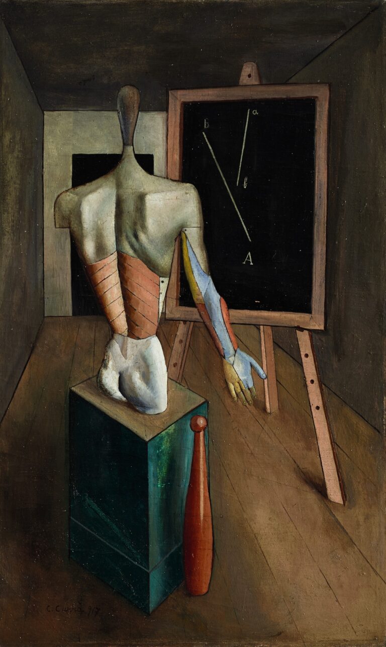 Solitudine Solitude by Carlo Carrà estimate £2.5 3.5 million Ottime notizie da Londra. Inizia alla grande il mercato con le aste 2014 per Christie's e Sotheby's: record per Juan Gris, Carlo Carrà, Camille Pissarro e Kay Sage