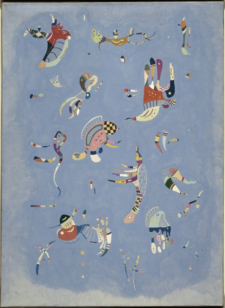 UTF 8Vassilij Kandinskij â€“ Bleu de ciel â€“ 1940 â€“ Centre Pompidou Kandinsky tra pubblico e privato