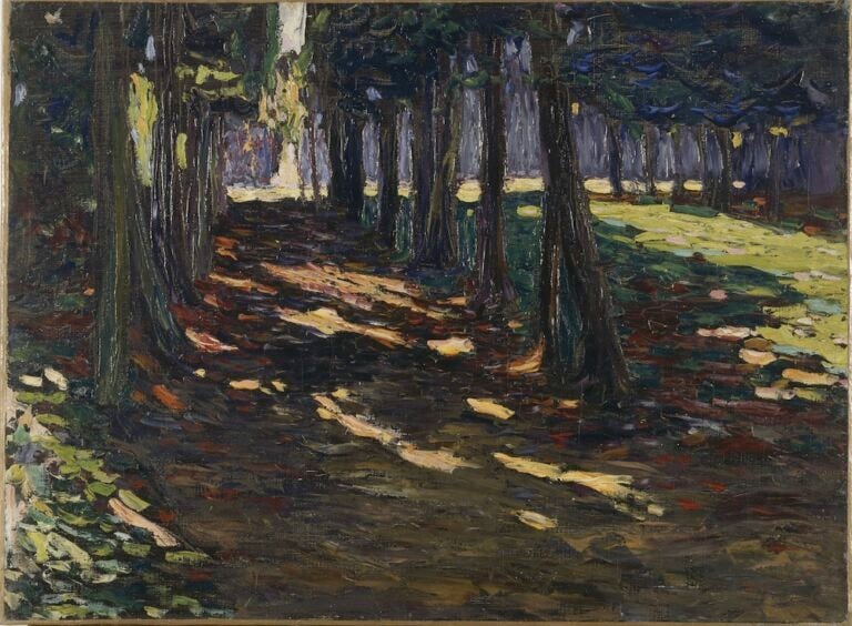 UTF 8Vassilij Kandinskij â€“ Le Parc de Saint Clous alleÌ e ombrageÌ e â€“ 1906 â€“ Centre Pompidou Kandinsky tra pubblico e privato