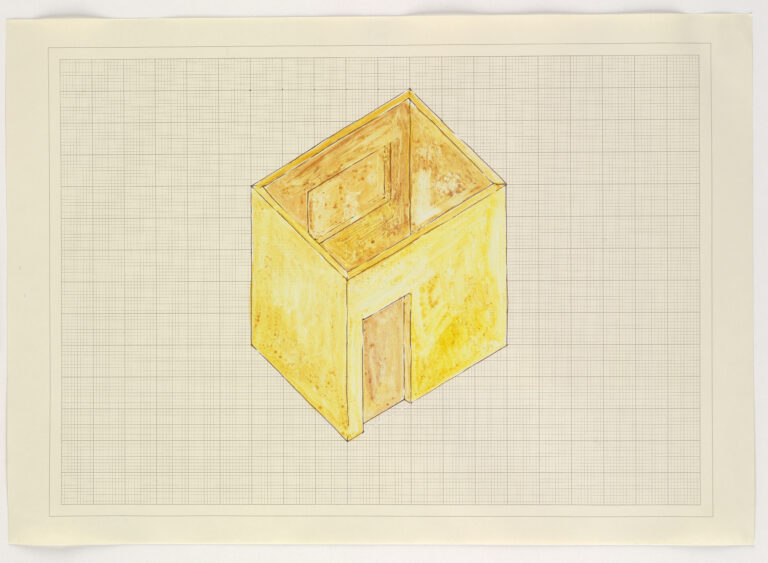 WHITEREAD R001514 Study for a Room 1993 Galleria Lorcan ONeill Roma Rachel Whiteread e Tacita Dean. Per Giorgio Morandi