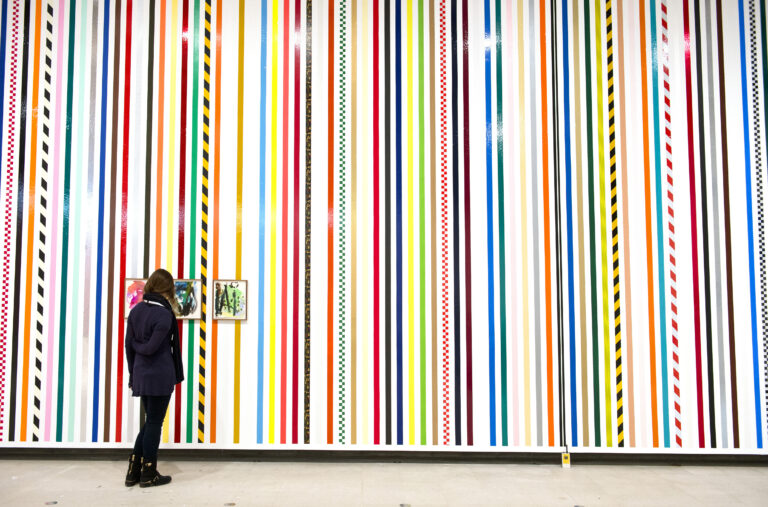 Work No. 1806 2014 Martin Creed Whats the point of it Hayward Gallery 2014 Installation view photo Linda Nylind 27 Martin Creed? L’arte è divertente!