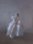 Zohar Fraiman The Dybbuk oil on canvas 140x105 2012 Forma fredda, contenuto caldo. Zohar Fraiman