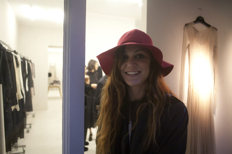 3. Ludovica Amati Giovani talenti del made in Italy a Parigi, per l'ultima fashion week. Alla Galerie Cinema c'erano Ludovica Amati e Shootingbag 1981. Le foto della serata, con un parterre di ospiti internazionali