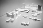 3 Modelle Parlamente © Andreas Balon.jpg Tutti i Parlamenti del mondo al Padiglione Austria per la Biennale Architettura. Plastici bianchi, appesi al muro come quadri. Ma anche Wolf D. Prix, altrimenti detto Coop Himmelb(l)au...