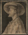 Artista lombardo Profilo duomo con cappello piumato XVI secolo Intramontabile classicità. Alla Gamec di Bergamo