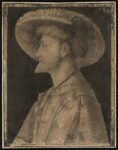 Artista lombardo Profilo duomo con cappello piumato XVI secolo Intramontabile classicità. Alla Gamec di Bergamo