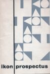 Ikon prospectus 1964 courtesy Ikon Ikon Gallery. Cinquant’anni da icona