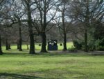 Julian Opie Galloping Horse 2012 (Re)collected in tranquillity. Lo Yorkshire Sculpture Park