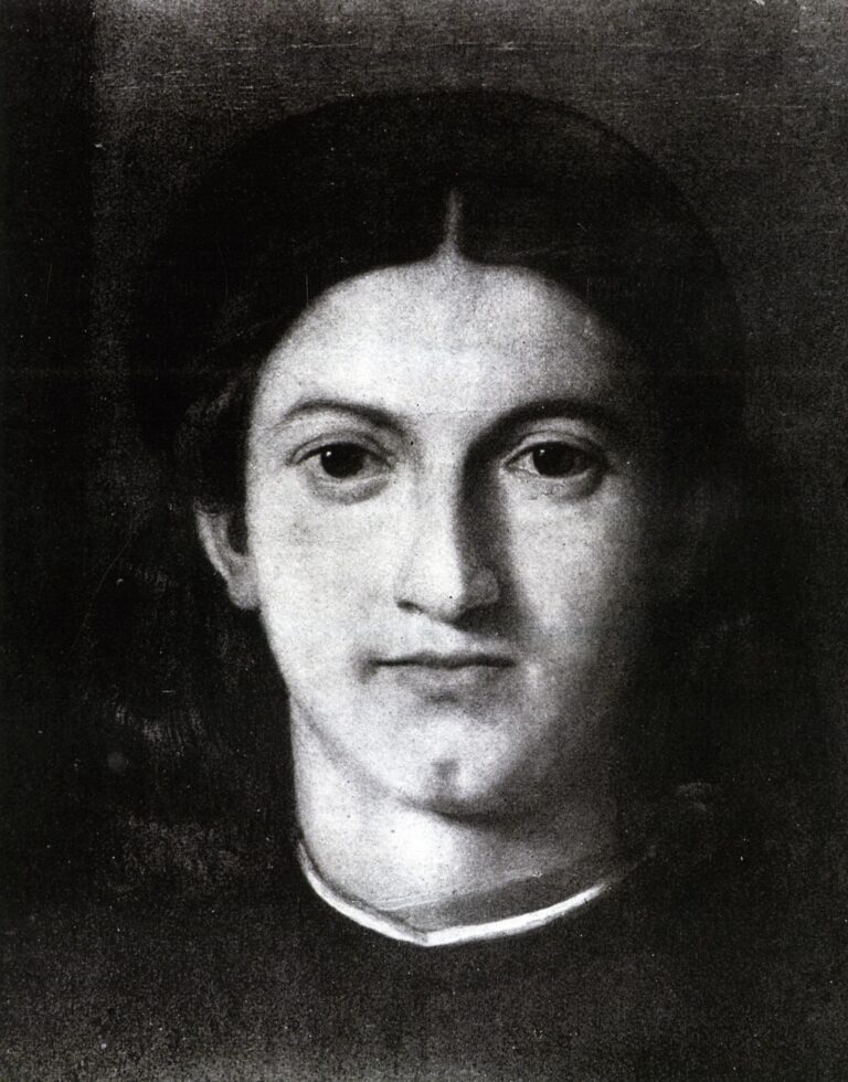 Giulio Paolini, Giovane che guarda Lorenzo Lotto, 1967