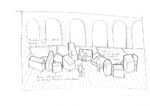 Schizzo Un paesaggio contemporaneo © CZA xl Ecco come sarà il Padiglione Italia alla prossima Biennale di Architettura. "Innesti" è il nome scelto dal curatore Cino Zucchi, che risponde alla chiamata "Absorbing modernity 1914-2014" di Rem Koolhaas