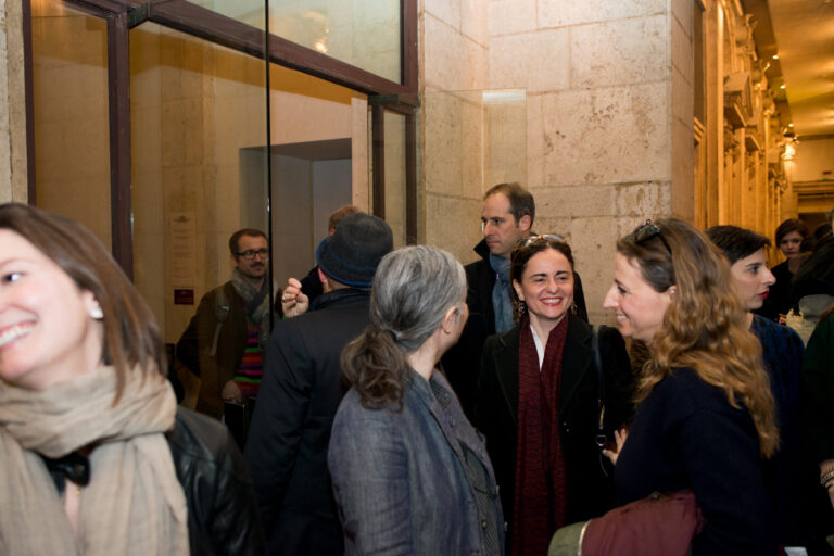 Shannon Ebner opening Auto Body Collision Fondazione Memmo Arte Contemporanea foto Adolfo Trinca 5 Il palazzo degli americani a Roma. dopo Sara VanDerBeek e Sterling Ruby, alla Fondazione Memmo-Arte Contemporanea arriva la personale di Shannon Ebner: ecco chiccera all’opening