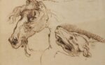 T. Géricault attr.– Studio di testa di cavallo e cane Collezione Sozzani. Quando i banchieri erano mecenati