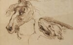 T. Géricault attr.– Studio di testa di cavallo e cane Collezione Sozzani. Quando i banchieri erano mecenati
