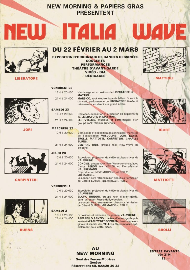 Valvoline Blitzkrieg poster Valvoline. Il fumetto a sei (e otto) valvole