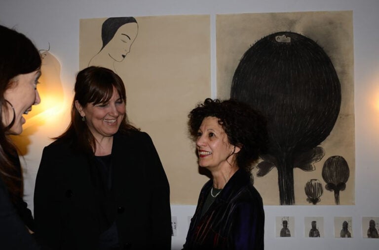 inaugurazione 2 Chiara Carrer. L’illustrazione è donna