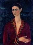 03 Frida Kahlo Autoritratto con vestito di velluto Fuori il mito, dentro l’artista: Frida Kahlo a Roma