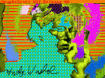 1 Andy Warhol Andy2 1985 AWF 475px Ventotto opere digitali di Andy Warhol recuperate da un vecchio floppy disk. Archeologia tecnologica contemporanea