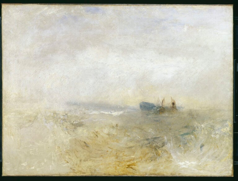 A Wreck with Fishing Boats © Tate Il pittore del mare e delle onde. Turner a Greenwhich