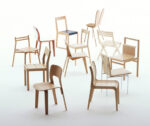 Chairs from the Nextmaruni project Salone del Mobile 2014. Maruni Wood Industry: l’essenza di una sedia e di un sofà