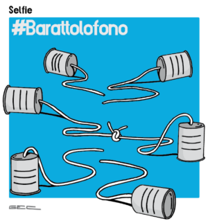 Una mostra di selfie col Barattolofono. Lo street artist Gec sostiene a Torino la rassegna sul tema dell’autismo. Con un ciclo di incontri con artisti e operatori di settore