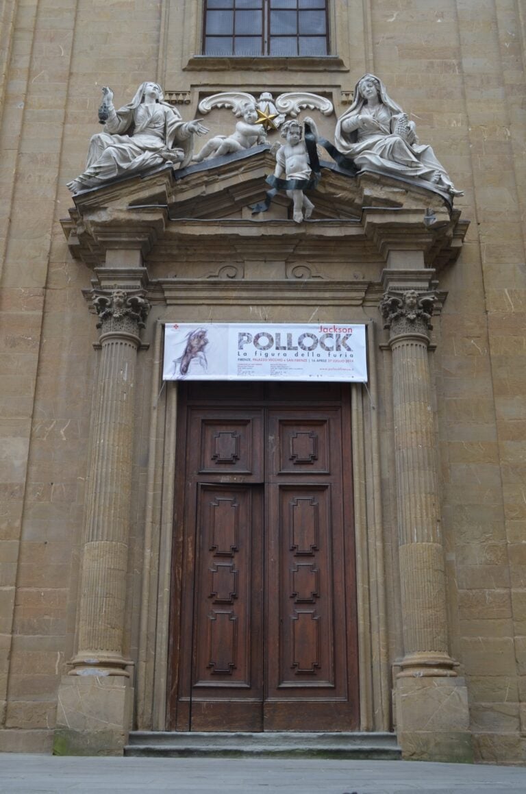Jackson Pollock. La Figura della furia Palazzo Vecchio Firenze 13 Grande opening a Firenze. Palazzo Vecchio presenta il Jackson Pollock “michelangiolesco”: qui le primissime immagini