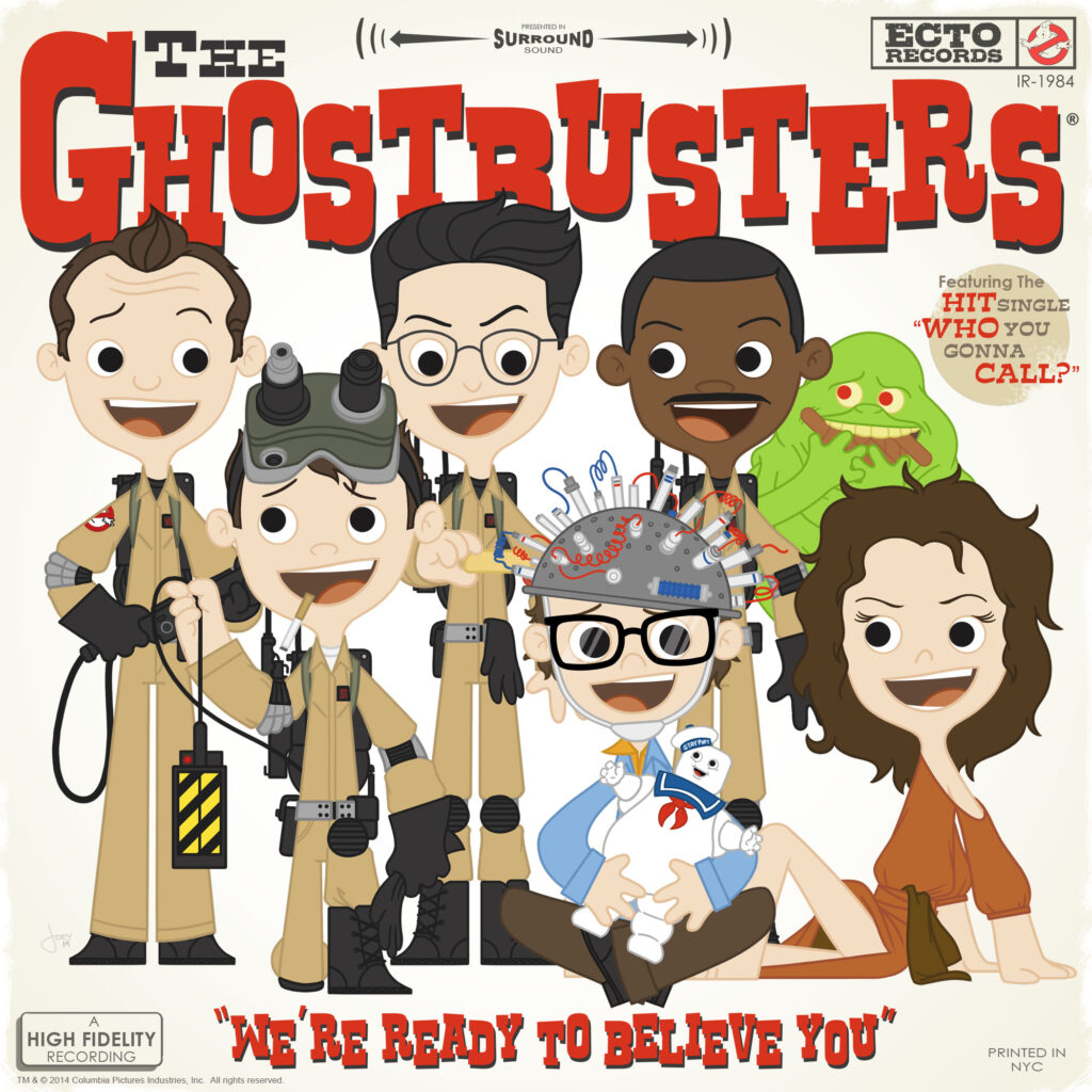 Sky Arte Updates: trent’anni di Ghostbusters a regola d’arte. Mostra itinerante per gli States con 80 creativi che evocano lo storico film