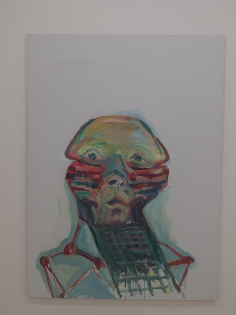 Maria Lassnig Language Grid 1999 Maria Lassnig: il corpo è una prigione