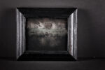 Mirror 2013 tecnica mista carta vetro e legno cm 24x26 Il golfo mistico e intimo di Enrico Tealdi. Nuova pittura italiana