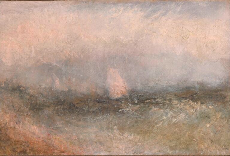 Off the Nore Wind and Water © Yale Center for British Art Paul Mellon Collection Il pittore del mare e delle onde. Turner a Greenwhich